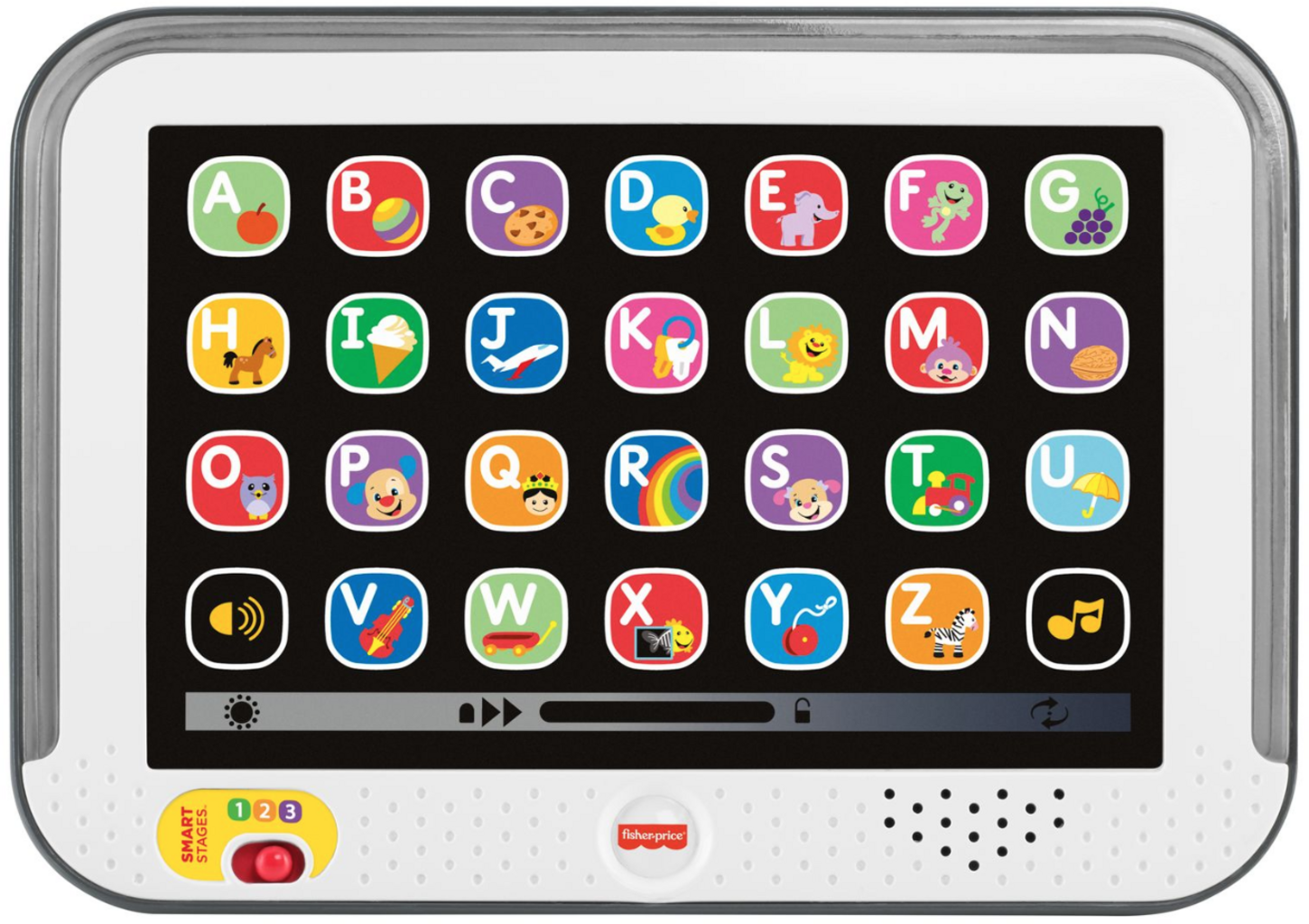 Fisher Price Lernspaß Tablet, grau - 1 Stk
