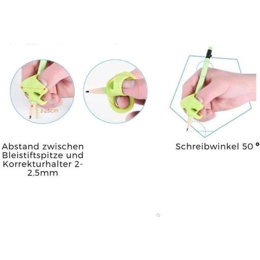 Piepmatz und Grünschnabel Schreibhilfen - 1 Set