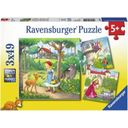 Ravensburger Puzzle - Fiaba, 3 x 49 Pezzi - 1 pz.
