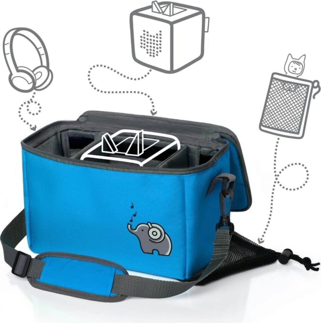 fantifant Borsa per Toniebox - blu squalo