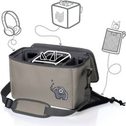 fantifant Musikbox-Taschen für Toniebox - elefantengrau