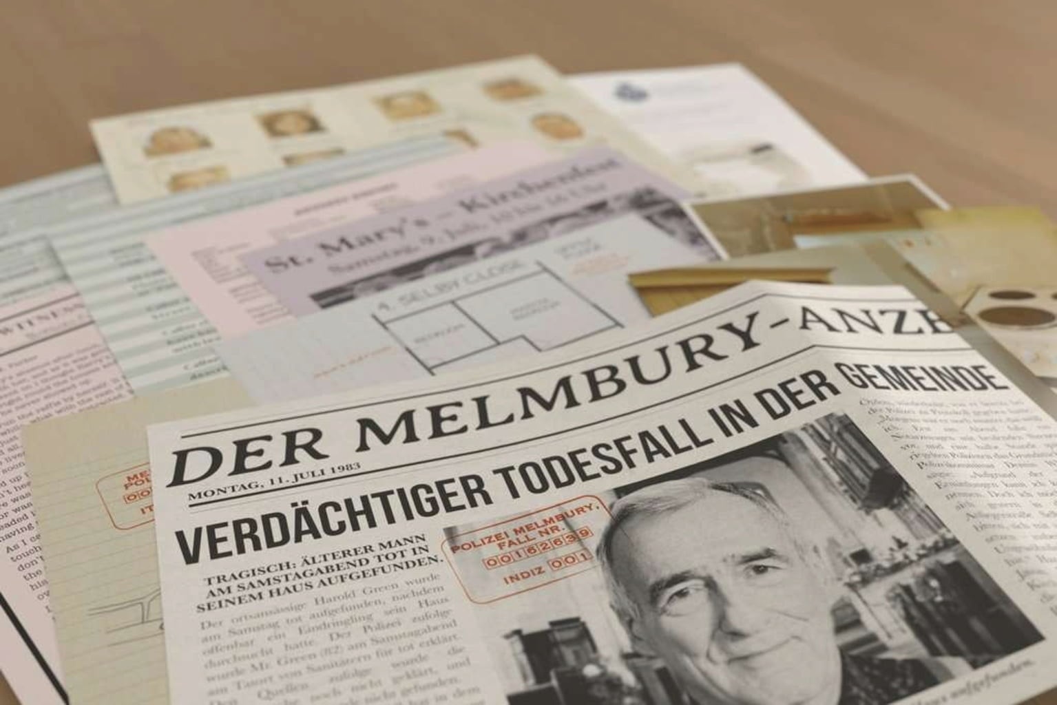 Ravensburger Thinkfun - Cold Case: Eine Prise Mord - 1 Stk