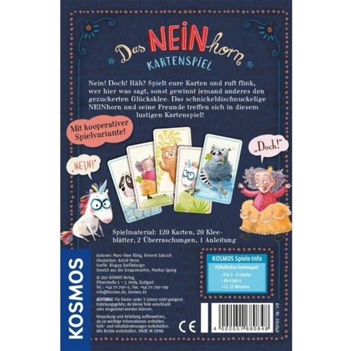 KOSMOS GERMAN - NEINhorn Card Game - 1 item
