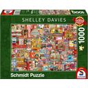 Puzzle - Shelley Davies - Staro orodje za ročna dela, 1000 delov - 1 k.