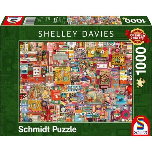 Shelley Davies - Strumenti da Lavoro Vintage, 1000 Pezzi - 1 pz.