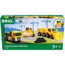 BRIO World - Vozila za gradbišča - 1 k.