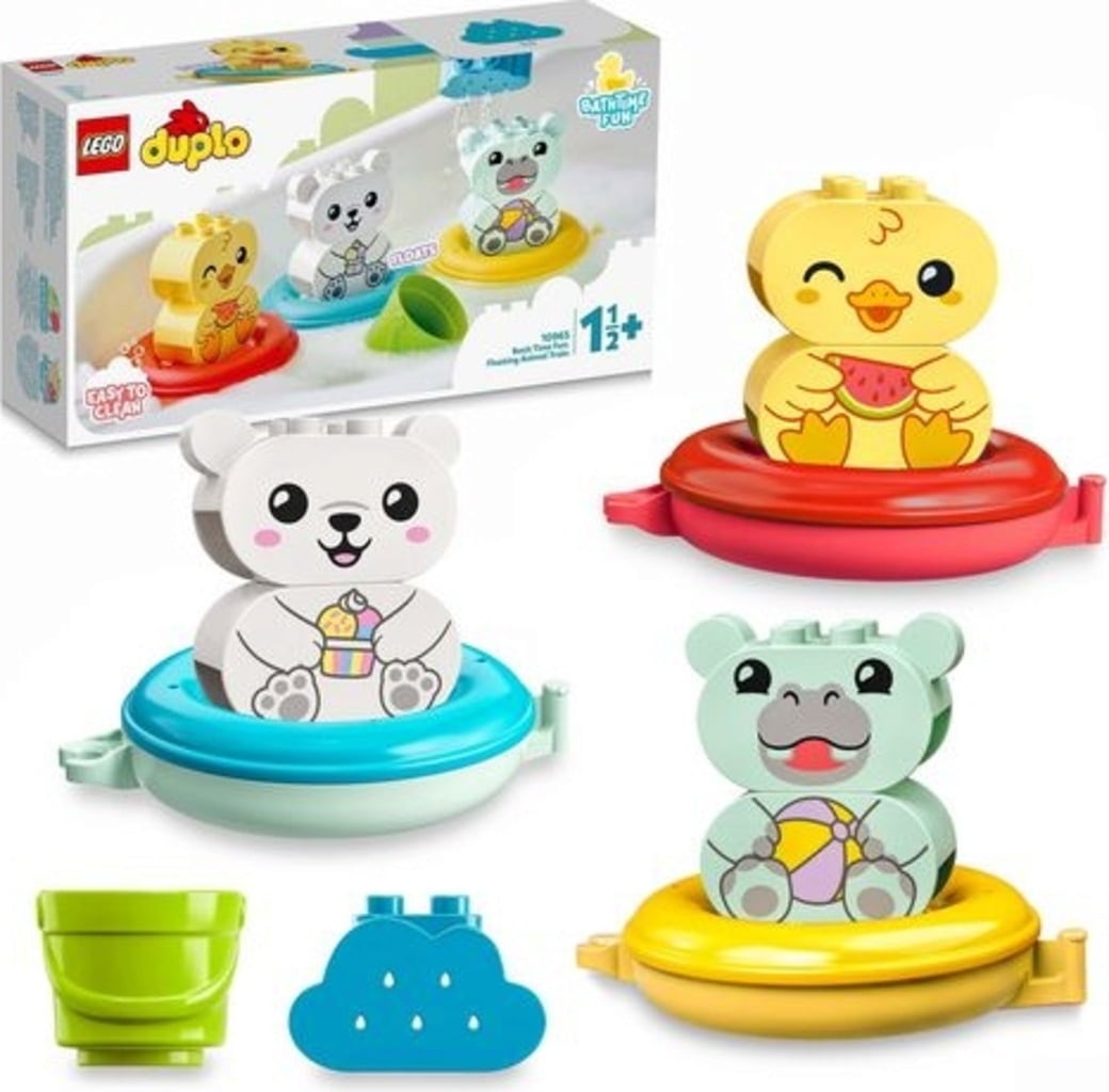 DUPLO - 10965 Badewannenspaß: Schwimmender Tierzug - 1 Stk