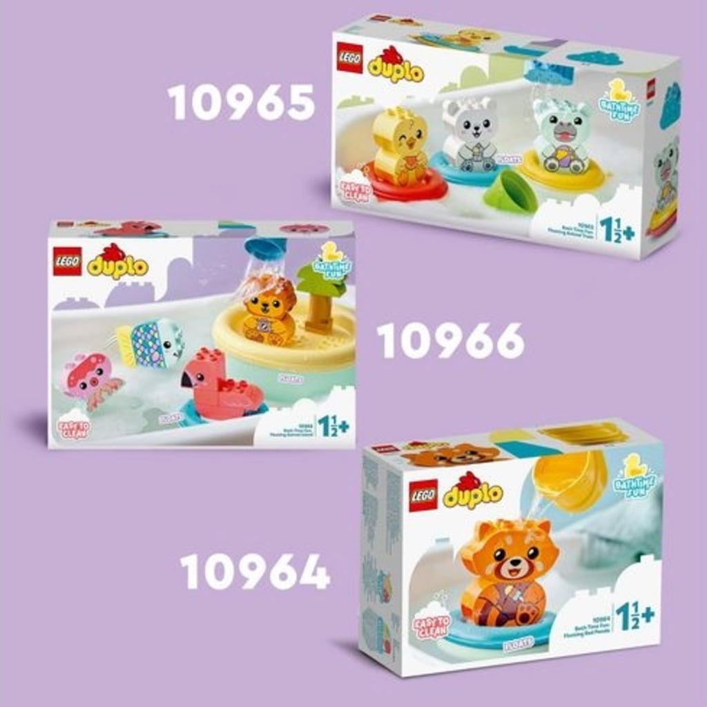 DUPLO - 10965 Badewannenspaß: Schwimmender Tierzug - 1 Stk