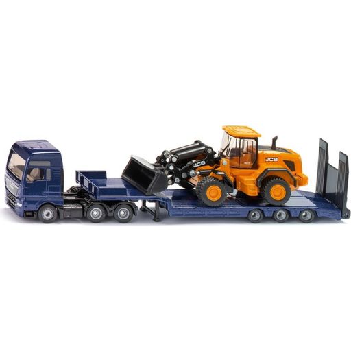 Super - MAN Truck With Low Loader And JCB Wheel Loader - 1 item