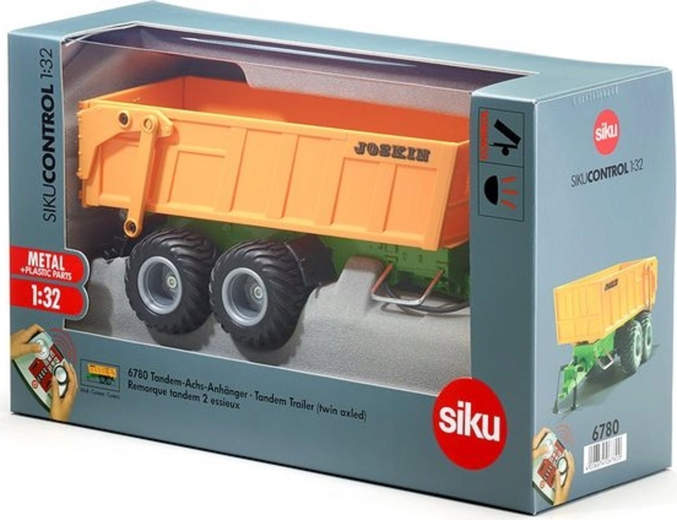 Control - Rimorchio ad Asse Tandem JOSKIN - 1 pz.