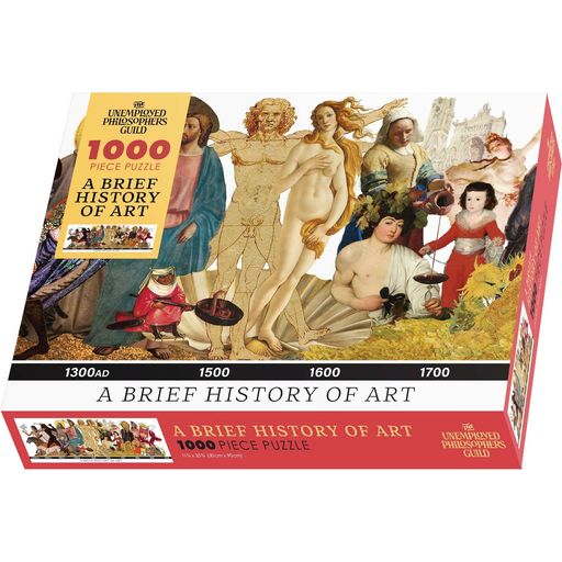 The Unemployed Philosophers Guild History of Art Puzzle - 1 Stk
