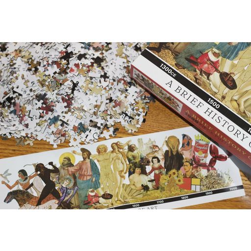 The Unemployed Philosophers Guild History of Art Puzzle - 1 Stk