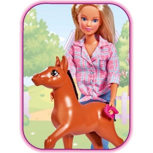 Steffi Love - Little Horse, Steffi mit süßem Fohlen - 1 Stk