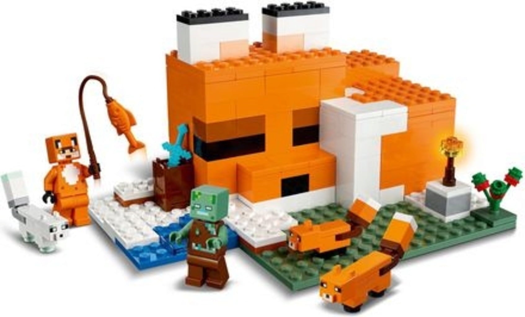 LEGO Minecraft - 21178 Die Fuchs-Lodge - 1 Stk