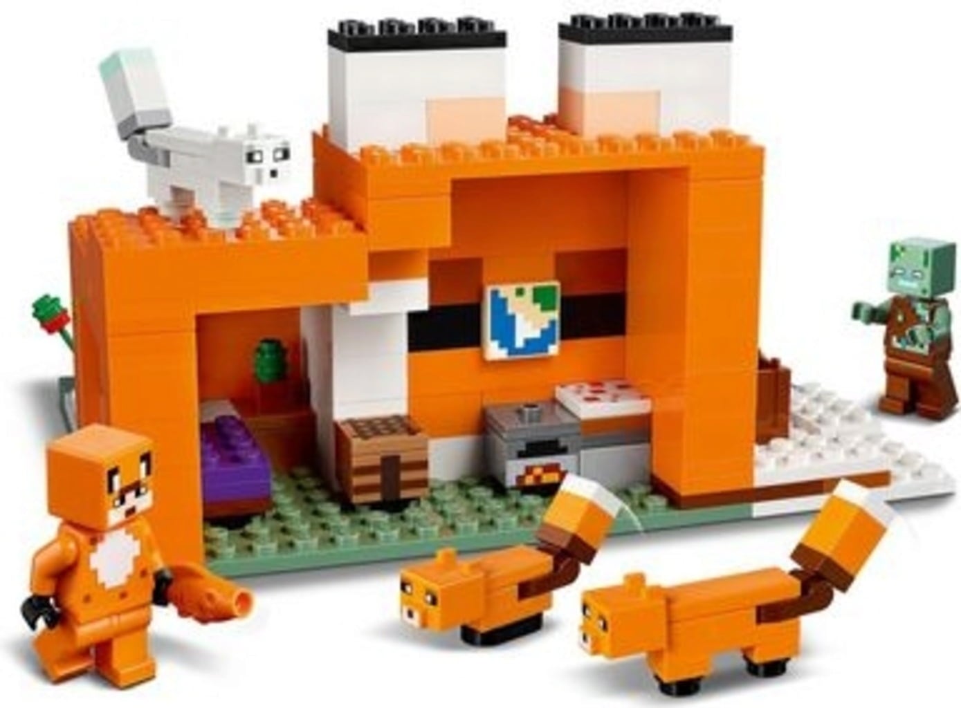 LEGO Minecraft - 21178 Die Fuchs-Lodge - 1 Stk