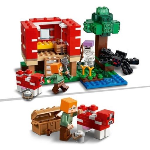LEGO Minecraft - 21179 Das Pilzhaus - 1 Stk