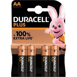 Duracell Plus AA (MN1500/LR6) 4 Pack