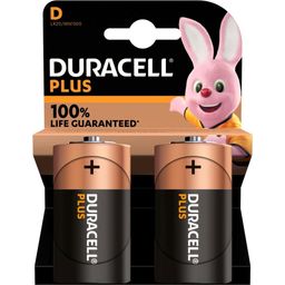 Duracell Bateriji Plus-D (MN1300/LR20) - 2 kosa