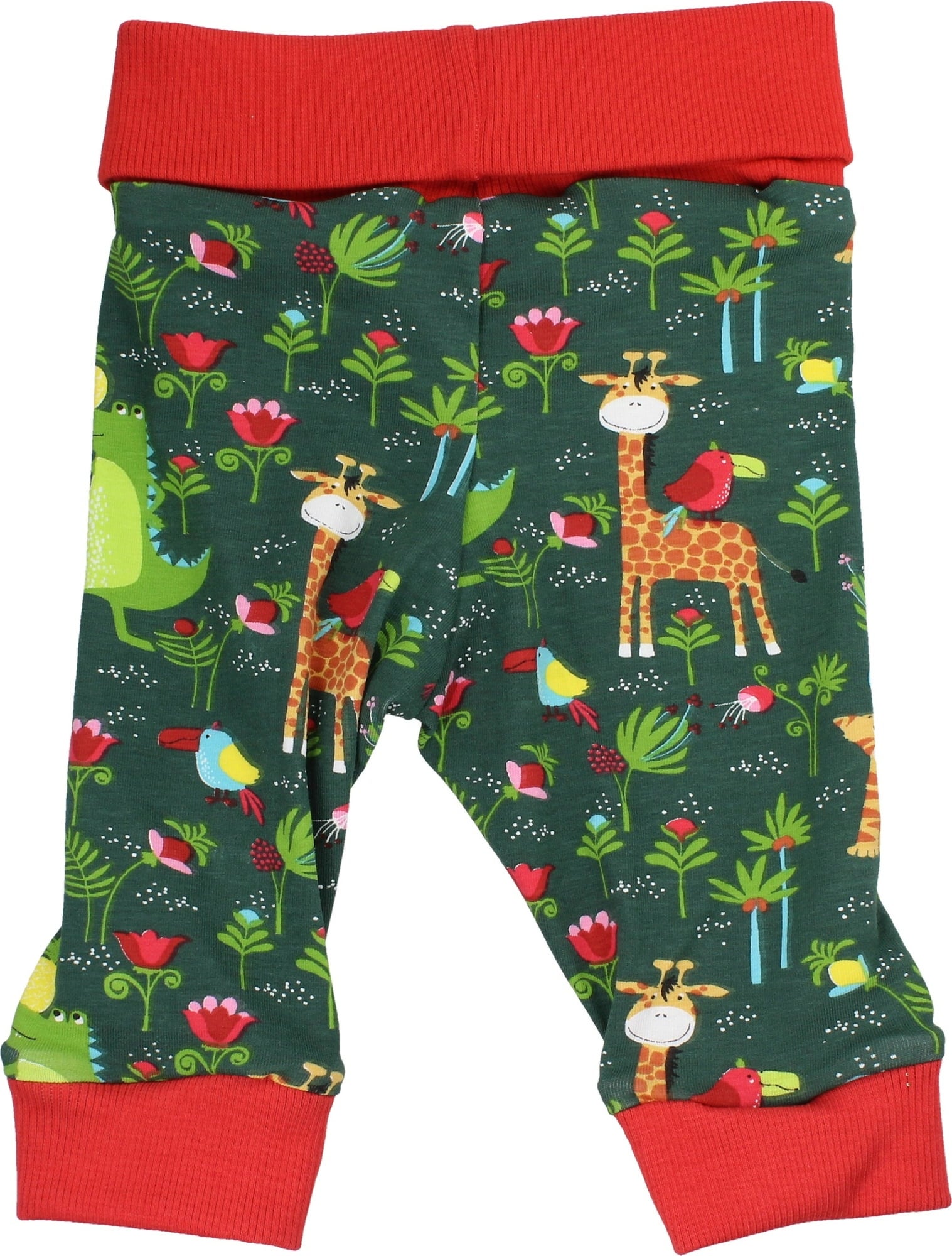 Wila Pantaloni Baby - Giungla, Rosso