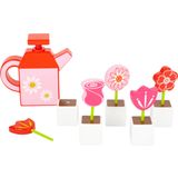 Small Foot Flower Set With Watering Can