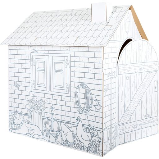 Small Foot Cardboard Playhouse - 1 item