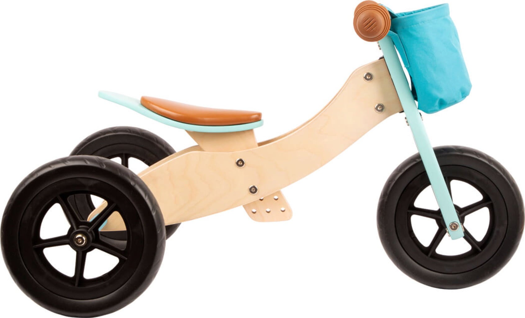 Small Foot Triciclo Trike Maxi 2 in 1 Turchese