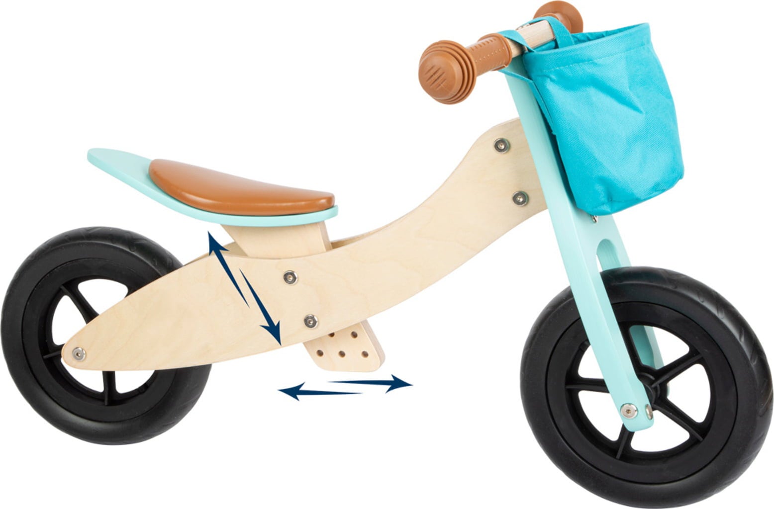 Small Foot Laufrad-Trike Maxi 2 in 1 Türkis - 1 Stk