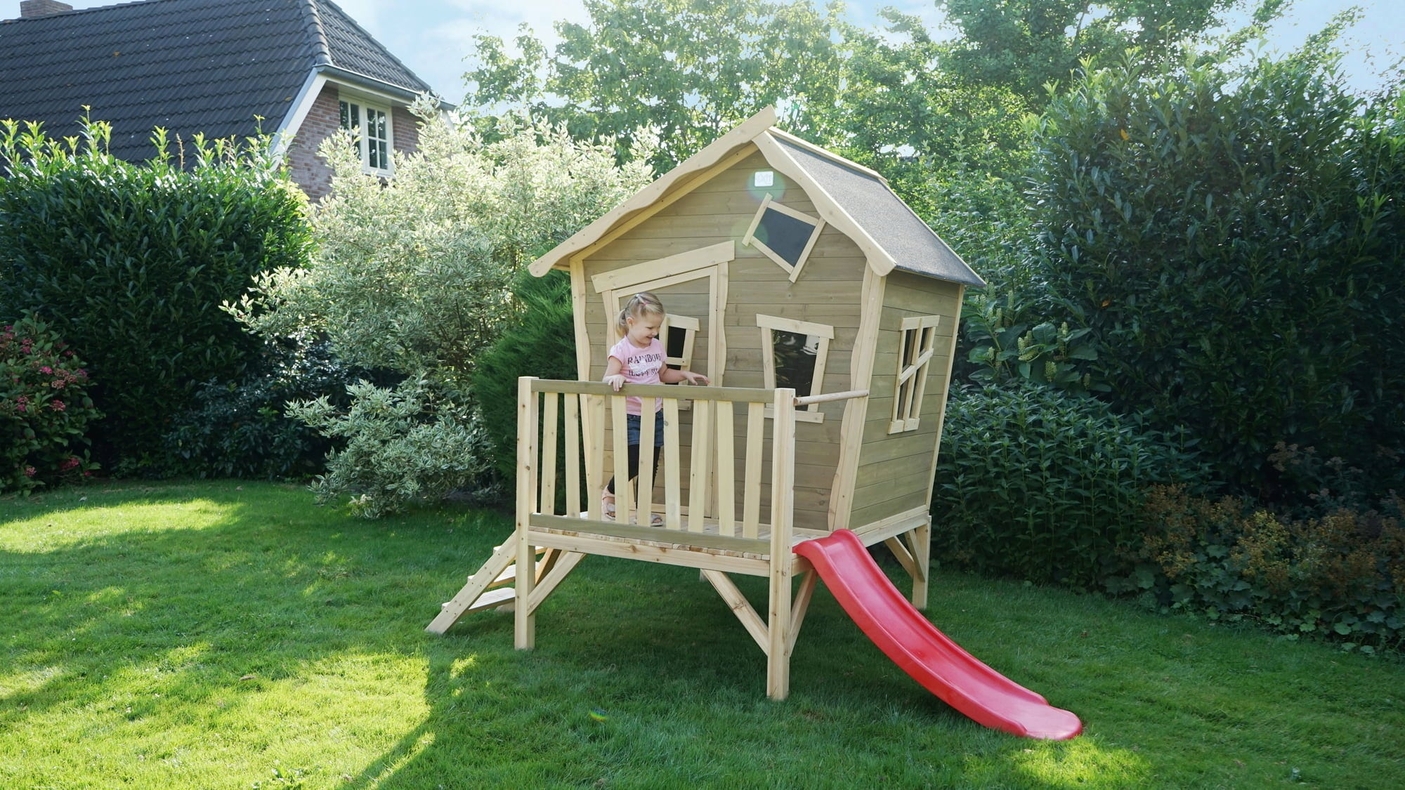 Exit Toys Casetta in Legno Crooky 300 - 1 pezzo