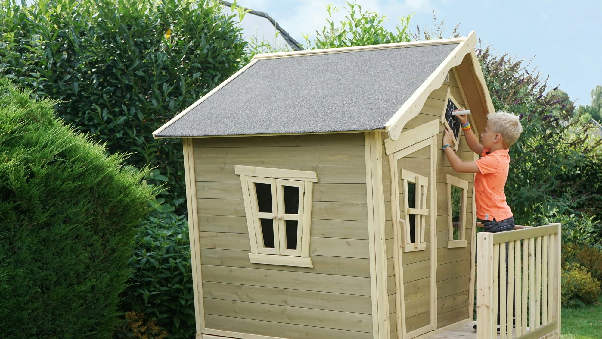 Exit Toys Casetta in Legno Crooky 300 - 1 pezzo