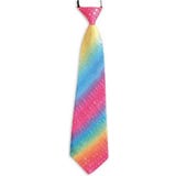 Fries Sequined Rainbow Tie