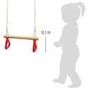 Small Foot Trapeze With Gymnastic Rings - 1 item