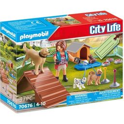PLAYMOBIL 70676 - City Life - Dog Trainer Gift Set