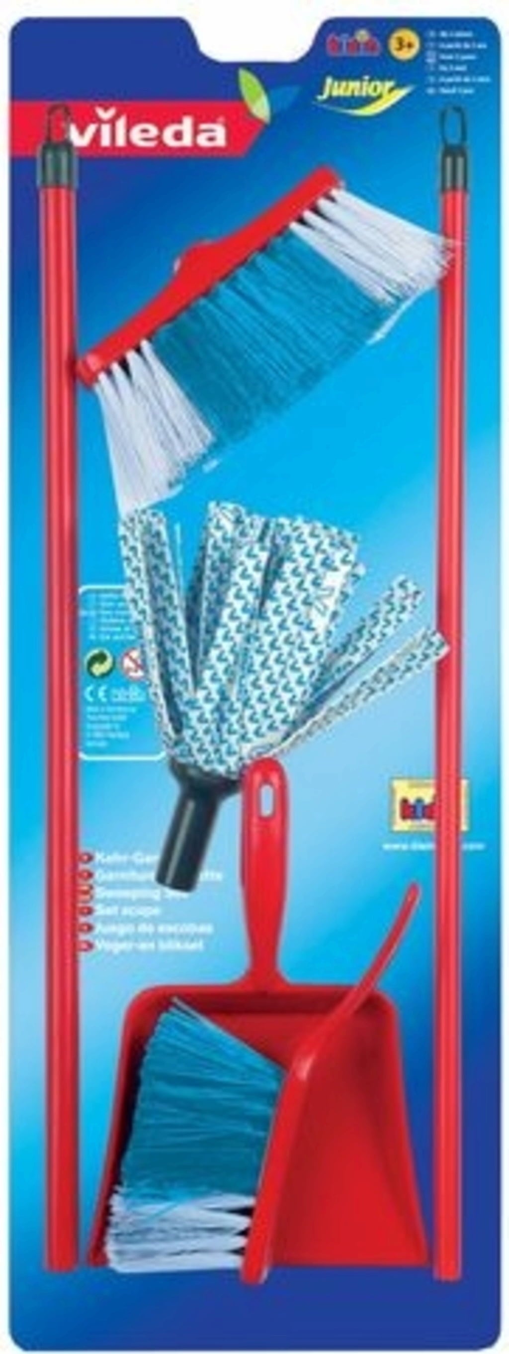 Theo Klein Vileda - Set di Scope - 1 pz.