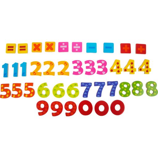 Small Foot Colourful Magnetic Numbers - 1 item