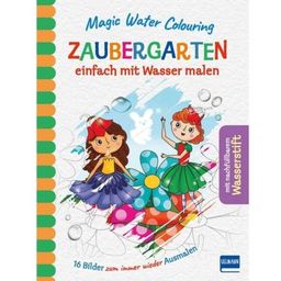 Magic Water Colouring - Zaubergarten (IN TEDESCO) - 1 pz.