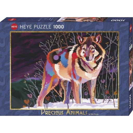 Heye Puzzle - Lupo Notturno, 1000 Pezzi - 1 pz.