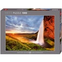 Puzzle - Cascata Seljalandsfoss, 1000 Pezzi - 1 pz.