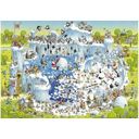 Puzzle - Funky Zoo - Polar Habitat, 1000 Pieces - 1 item