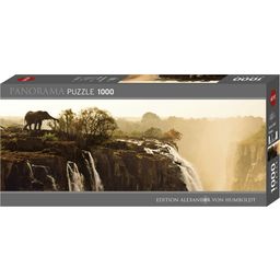 Heye Panorama Puzzle - Elephant, 1000 Pieces