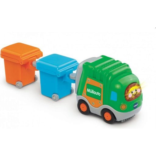 Tut Tut Baby Flitzer - Müllauto und 2 Mülltonnen - 1 Stk