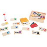 Small Foot Educational game - Wooden Puzzle Maths