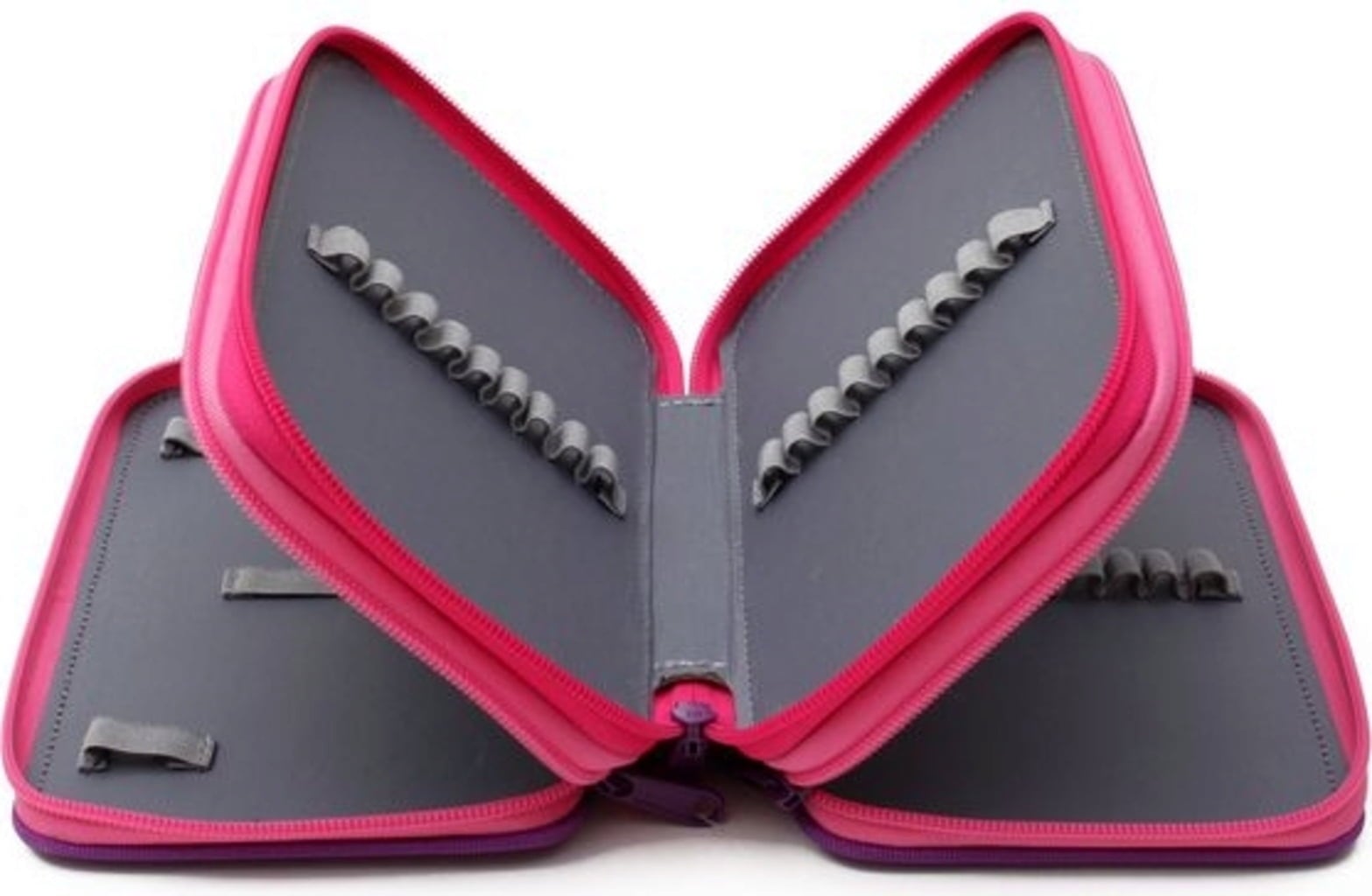 Paperzone Schüleretui Triple-Decker pink - 1 Stk