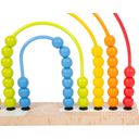 Small Foot Motor Skills Loop And Abacus Rainbow - 1 item