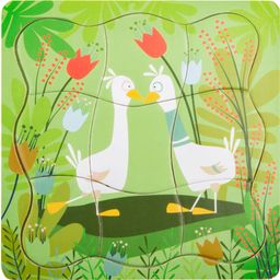 Small Foot Layer Puzzle Pair Of Ducks