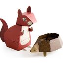 Radis et Capucine PopUp Animals - Squirrel & Hedgehog - 1 set