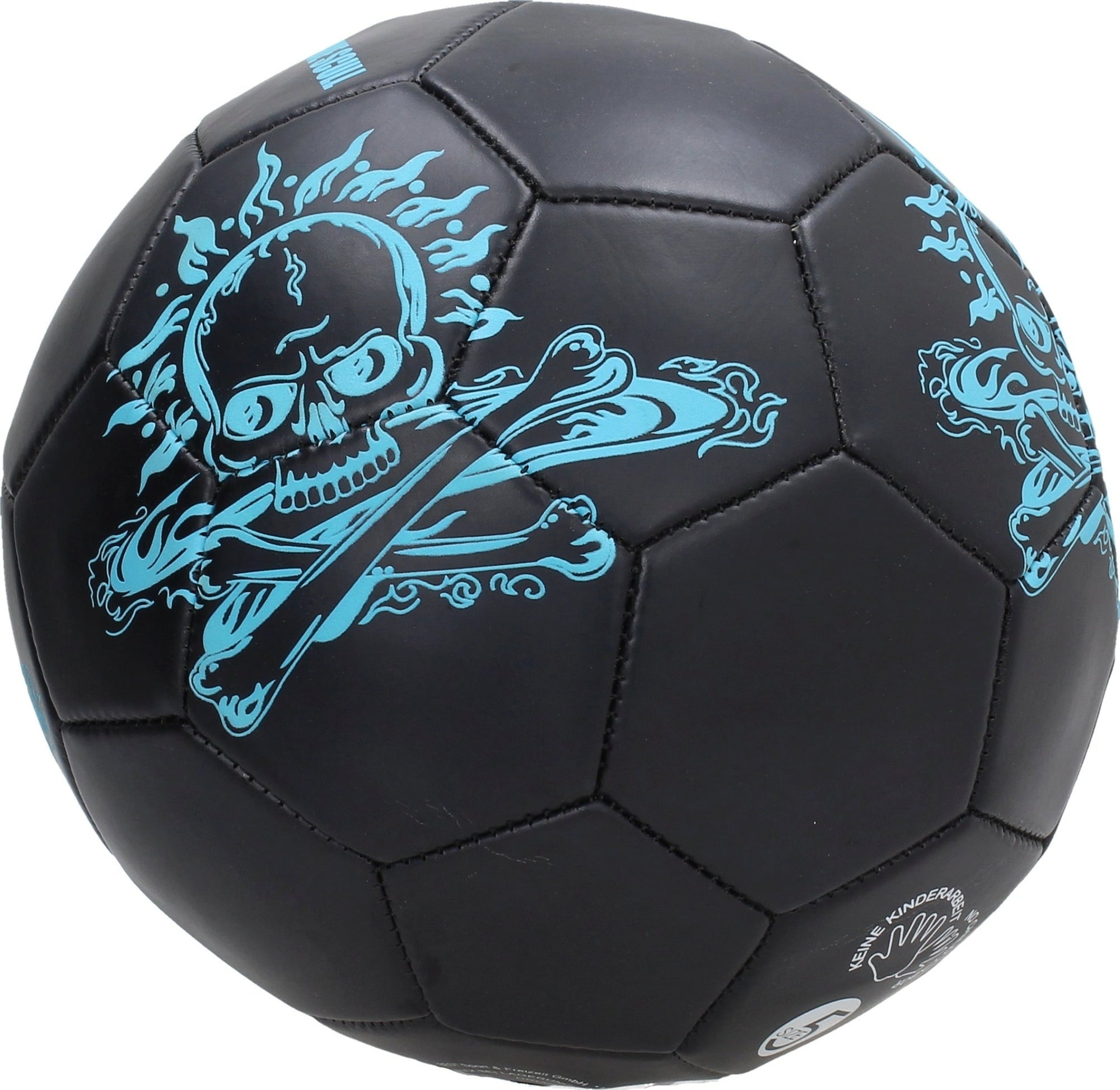 BEST Sport & Freizeit Fußball - Glow In The Dark Totenkopf - 1 Stk