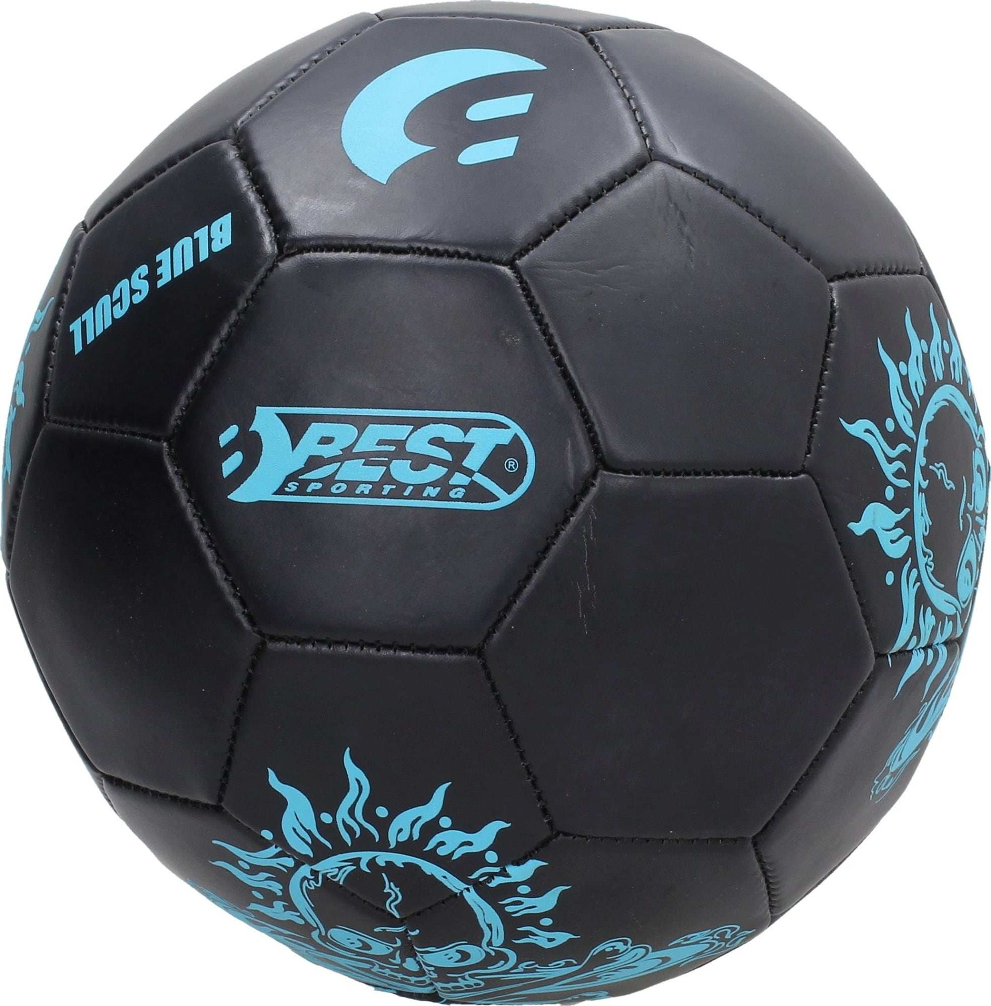 BEST Sport & Freizeit Fußball - Glow In The Dark Totenkopf - 1 Stk