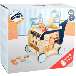 Small Foot Lauflernwagen Wal - 1 Stk