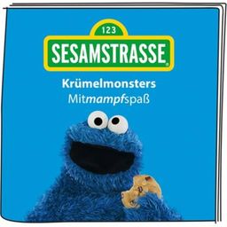 Tonie avdio figura - Sesamstraße - Krümelmonsters Mitmampfspaß (V NEMŠČINI) - 1 k.
