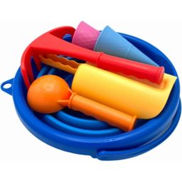 Schildkröt Sandspielzeug-Set 7-teilig, blau - 1 Stk